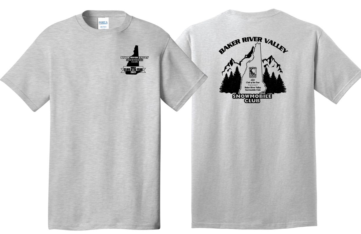 CLEARANCE – 2021 NHSA Club of the Year Men’s T-Shirt | Baker River ...